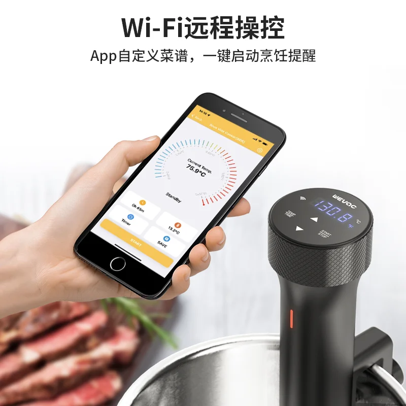 Sous Vide Immersion - 110V/220V WEVAC Sous Vide Precision Cooker