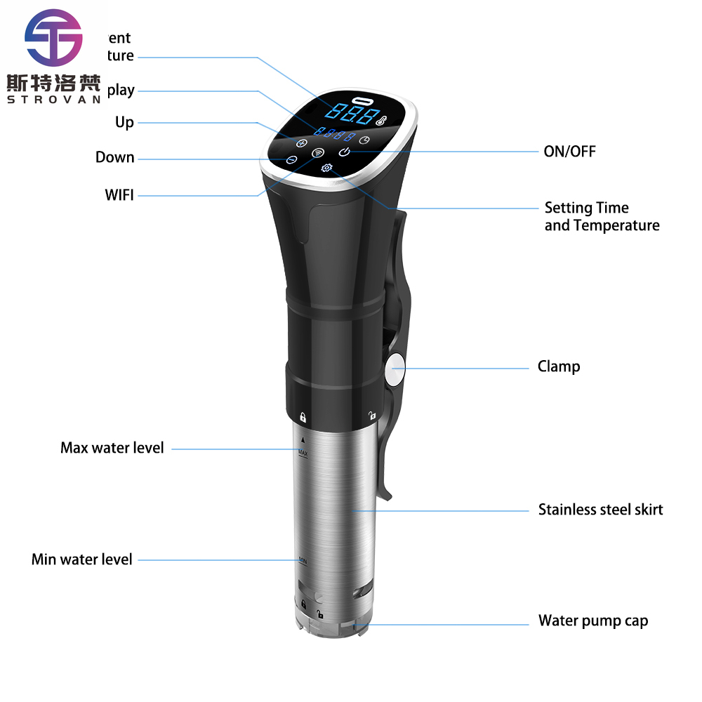 STLF Vacuum Slow Sous Vide Foo - đánh giá và giá Sous Vide Immersion