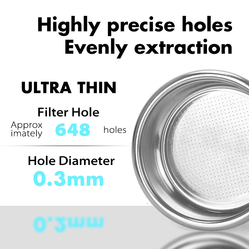 AliKisscafe 54mm Coffee Bottom - đánh giá và giá Breville Espresso Bes870