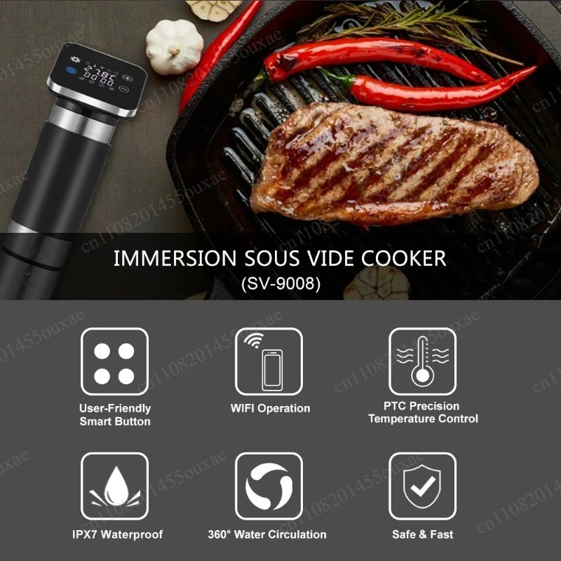WiFi Sous Vide Machine 1300W I - đánh giá và giá Sous Vide Immersion