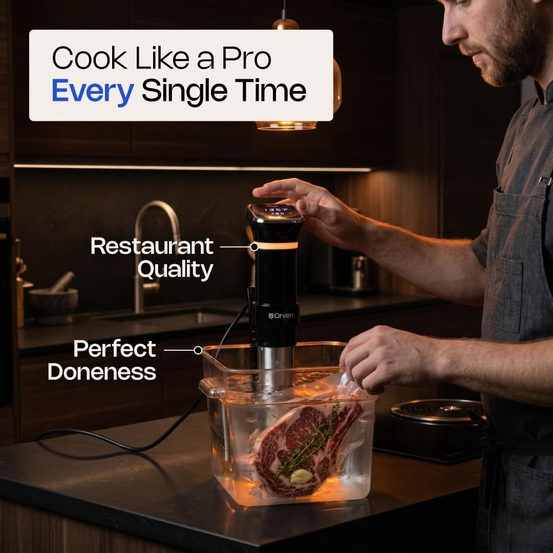 1100W Sous Vide Cooker, Precis - đánh giá và giá Sous Vide Immersion