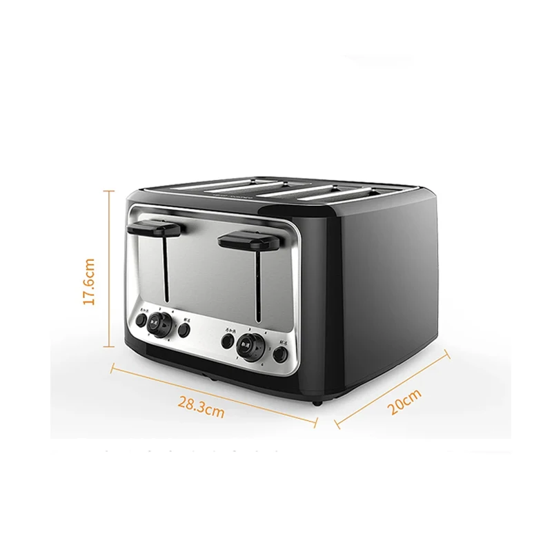 4-Piece Pop-Up Toaster Multifu - đánh giá và giá Kitchen Appliances Youtube