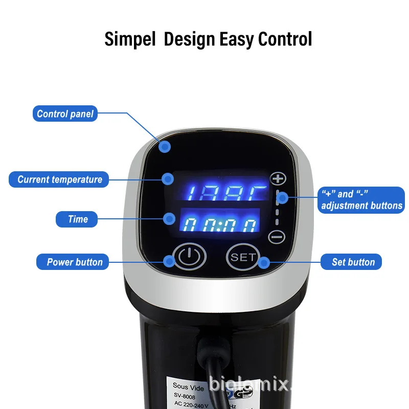 IPX7 Waterproof Sous Vide Prec - đánh giá và giá Sous Vide Immersion