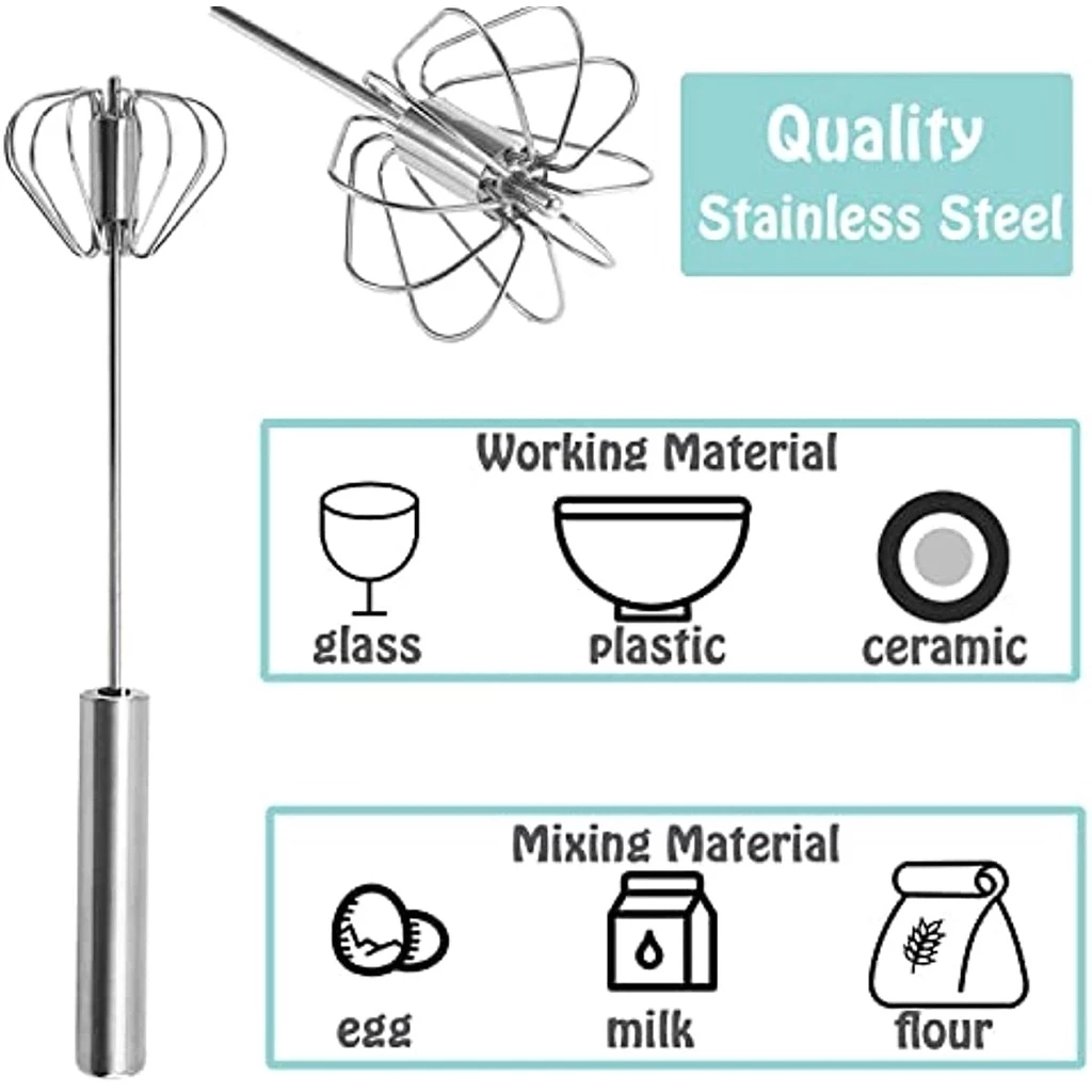 1/3pcs Stainless Steel Egg Bea - đánh giá và giá Kitchen Appliances Restaurant