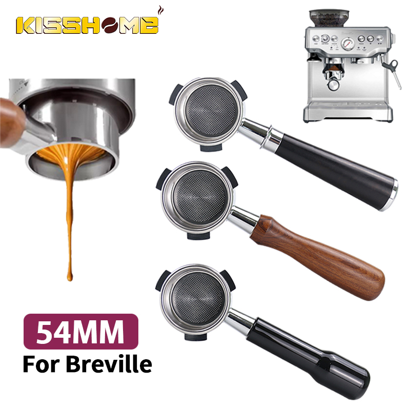 54mm Coffee Bottomless Portafi - đánh giá và giá Breville Espresso Bes870