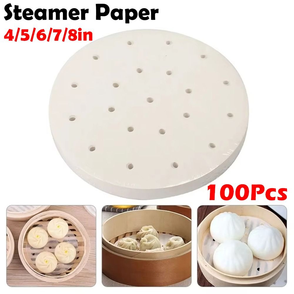 100Pcs Steamed Paper Steamed B - đánh giá và giá Kitchen Appliances Restaurant